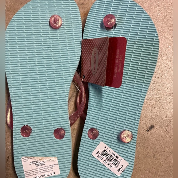 Havaianas Sandals Frozen themed. Size 6 US - Picture 5 of 5